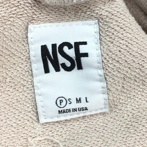 💙NSF Animal Print Hoodie Pullover Size Petite - Picture 1 of 12